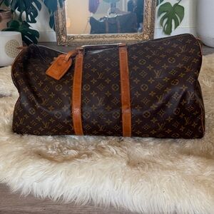 Louis Vuitton Monogram Brown Duffel Bag